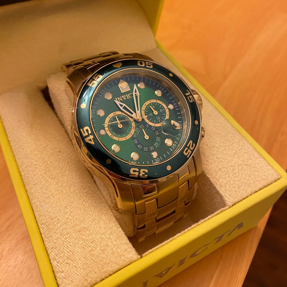Invicta Gold Watch